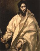El Greco St Bartholomew oil